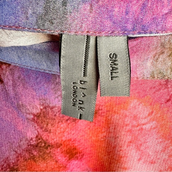 Anthopologie Joni size S Tie-Dye Midi Skirt by Bl^nk London New without tag - Picture 6 of 10